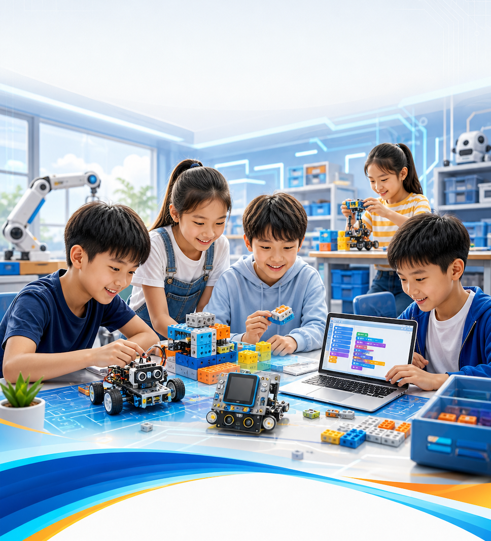 AI 科创暑期课程主视觉